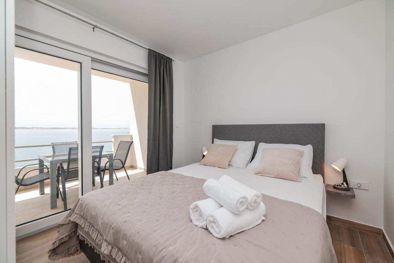 Beachfront Apartments Tic With Seaview Miletici Zewnętrze zdjęcie