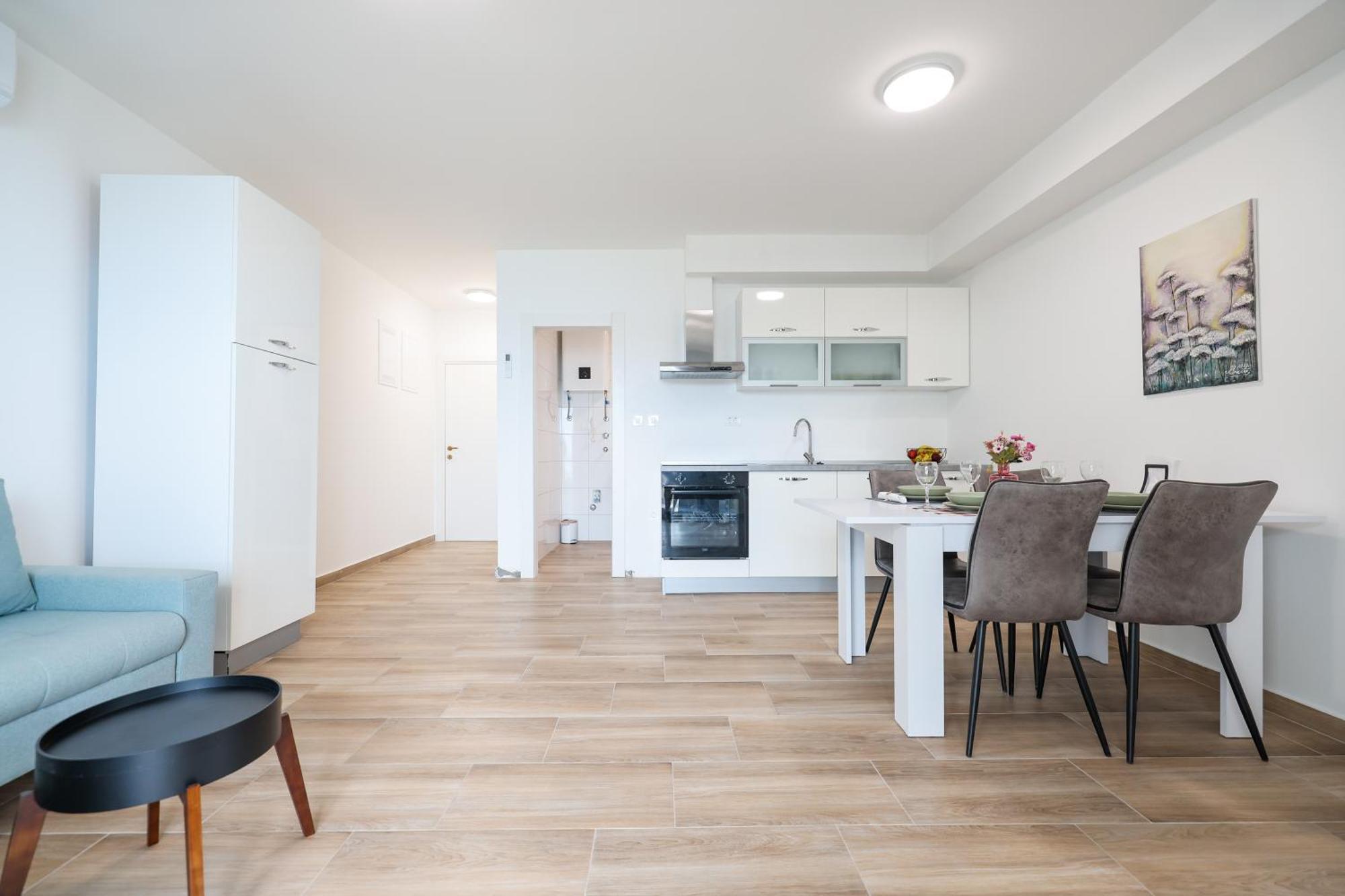 Beachfront Apartments Tic With Seaview Miletici Zewnętrze zdjęcie