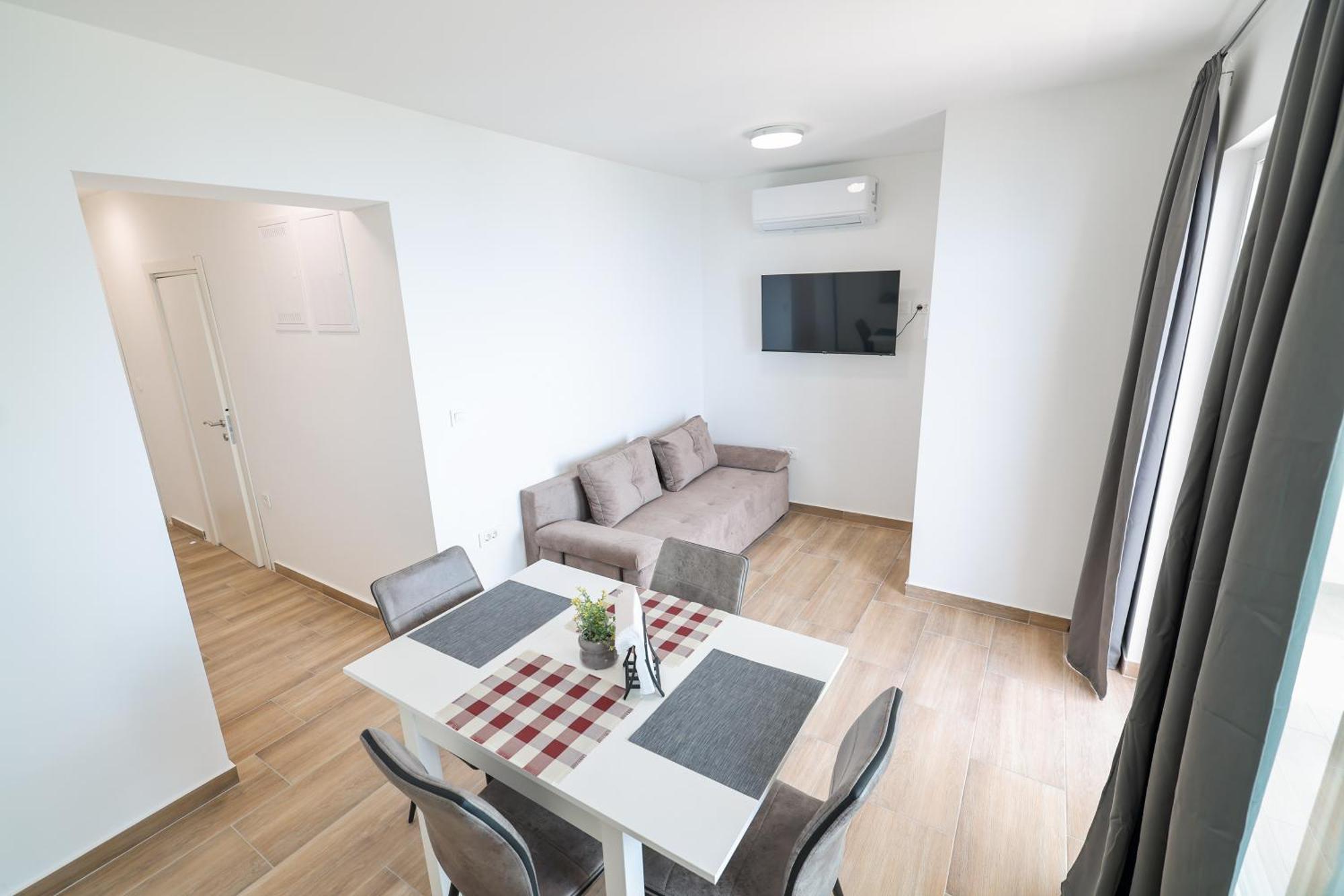Beachfront Apartments Tic With Seaview Miletici Zewnętrze zdjęcie
