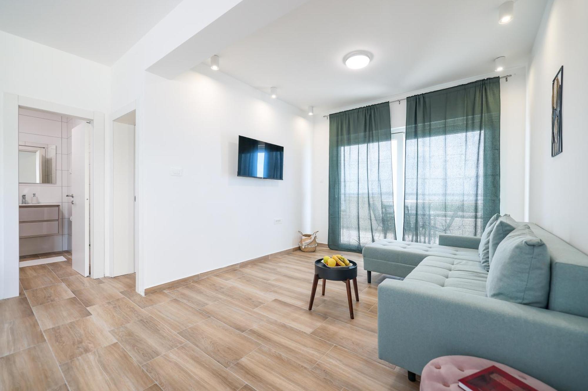 Beachfront Apartments Tic With Seaview Miletici Zewnętrze zdjęcie